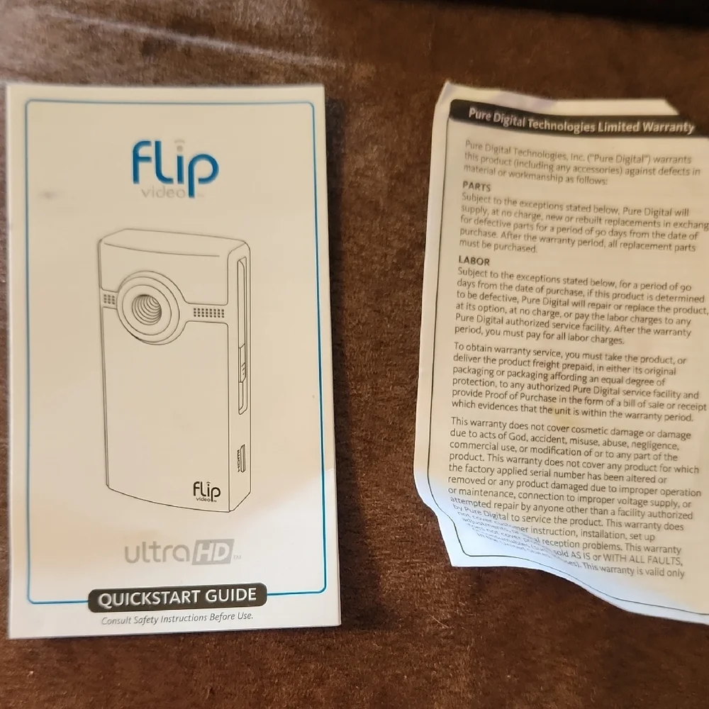 Flip Video Ultra HD Video UltraHD camcorder with a custom 
